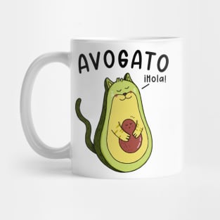 Avogato ihola ! - A  Cinco De Mayo shirt for a pet lover and cat owner Mug